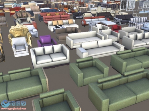 Unity3d-Modern Furniture-II ȫִڼҾߵ3Dģ