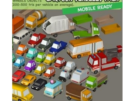 72ֿͨĳ Cartoon Vehicles Pack - Cars, Trucks, and More 1.0