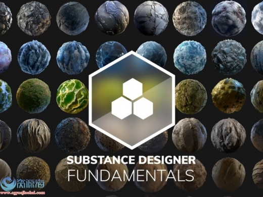 Substance Designer_教程 节点特性创造各种材质 美术设计学习