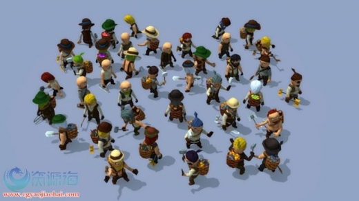 30000 Animated Characters