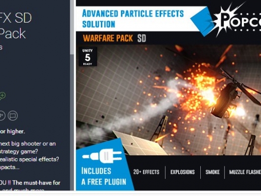 ըսЧ PopcornFX SD Warfare Pack