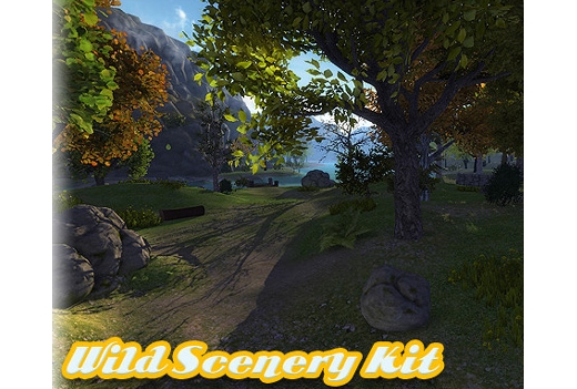 unity3d Ϸģ Wild Scenery Kit ҰⳡԴ